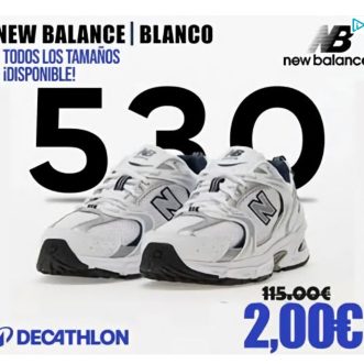 Zapatillas New Balance a 2€.